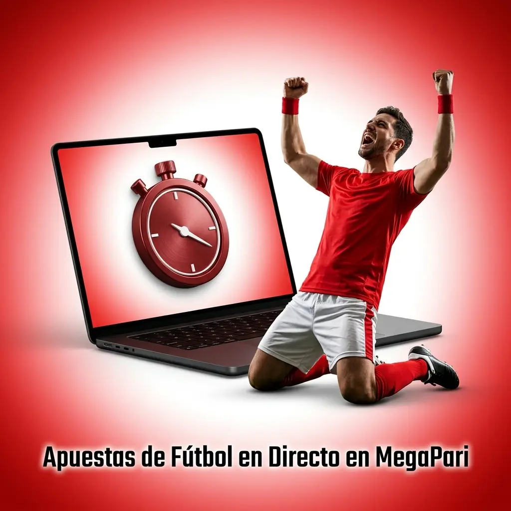 Apuestas en directo de fútbol en MegaPari con estadísticas, cuotas en tiempo real y match tracker
