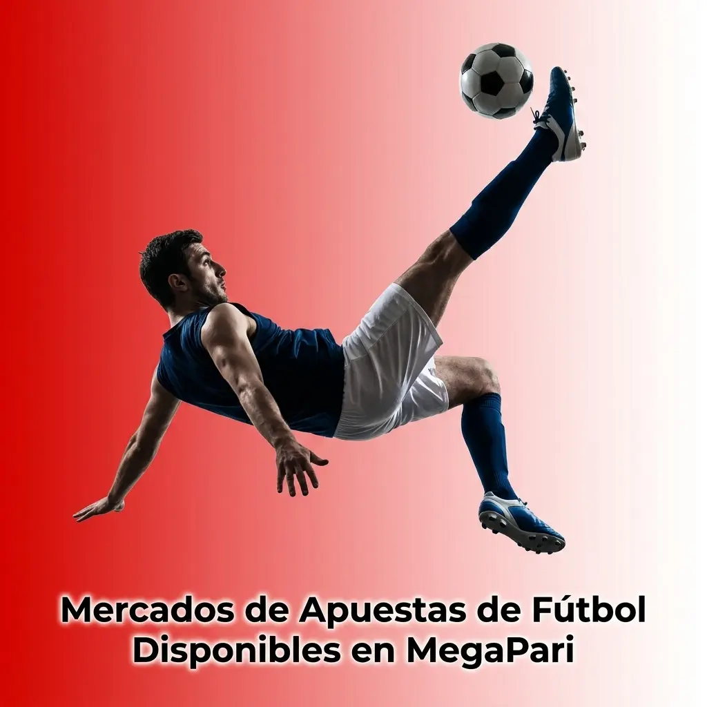 Mercados de apuestas de fútbol en MegaPari: 1X2, Over/Under, BTTS, hándicap y resultado exacto