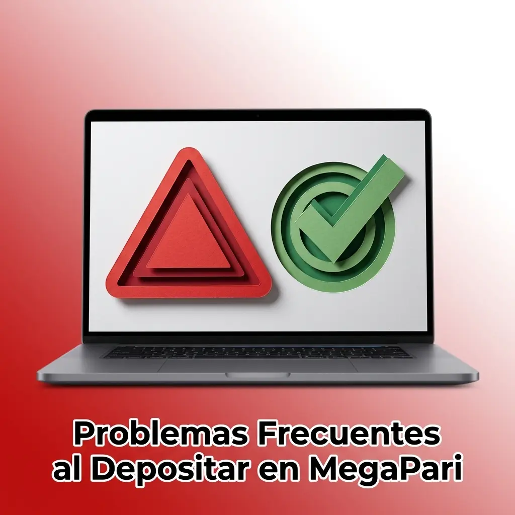 Usuario resolviendo problemas de depósito en MegaPari España con métodos de pago alternativos
